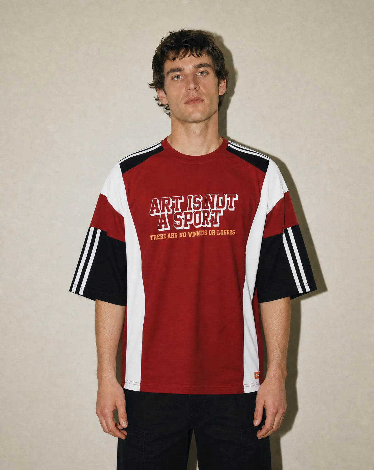 ART IS NOT A SPORT LMNA VARSITY TSHIRT