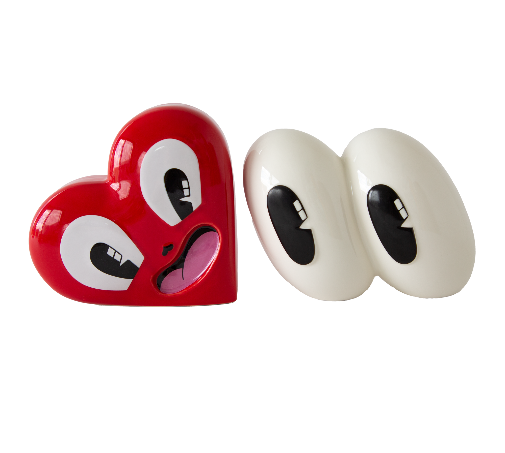 Heart Eyes Bookends x Hattie Stewart