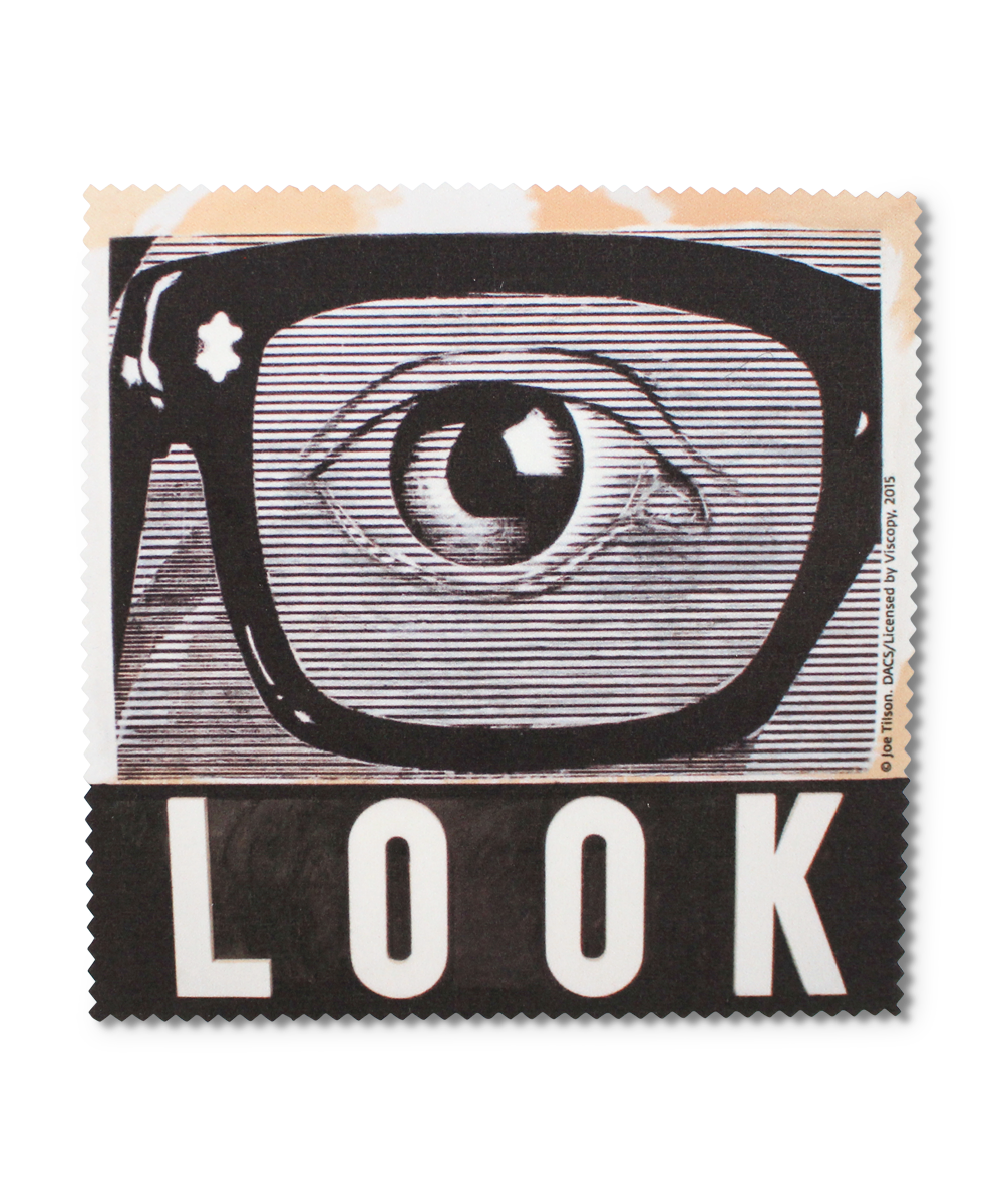 Joe Tilson Glasses Cleaning Cloth