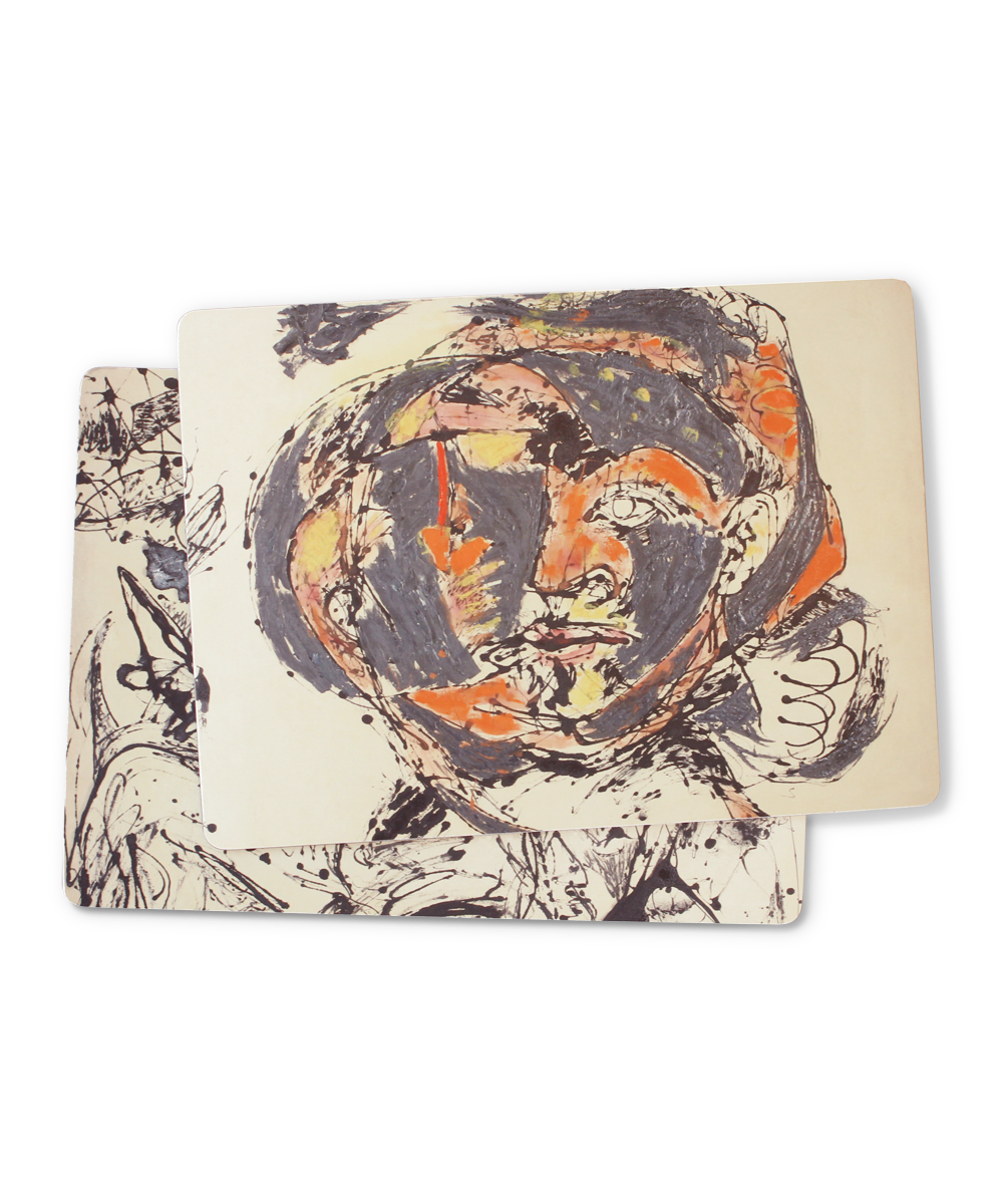 Jackson Pollock Placemat Set