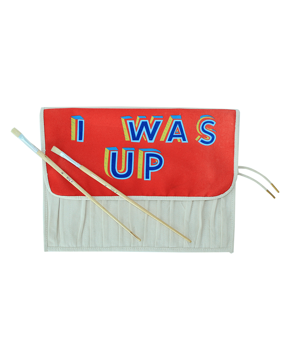 I Was Up All Night Making This Paint Brush Roll x Bob and Roberta Smith