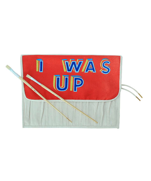 I Was Up All Night Making This Paint Brush Roll x Bob and Roberta Smith