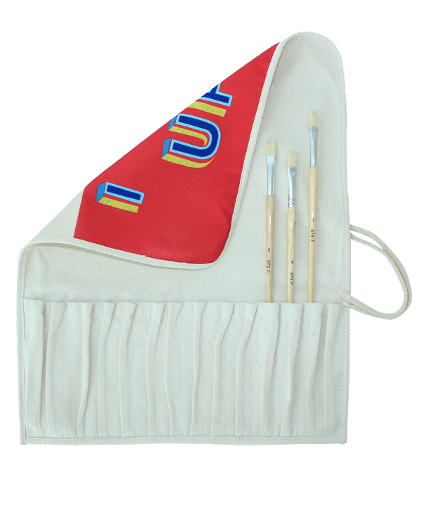 I Was Up All Night Making This Paint Brush Roll x Bob and Roberta Smith