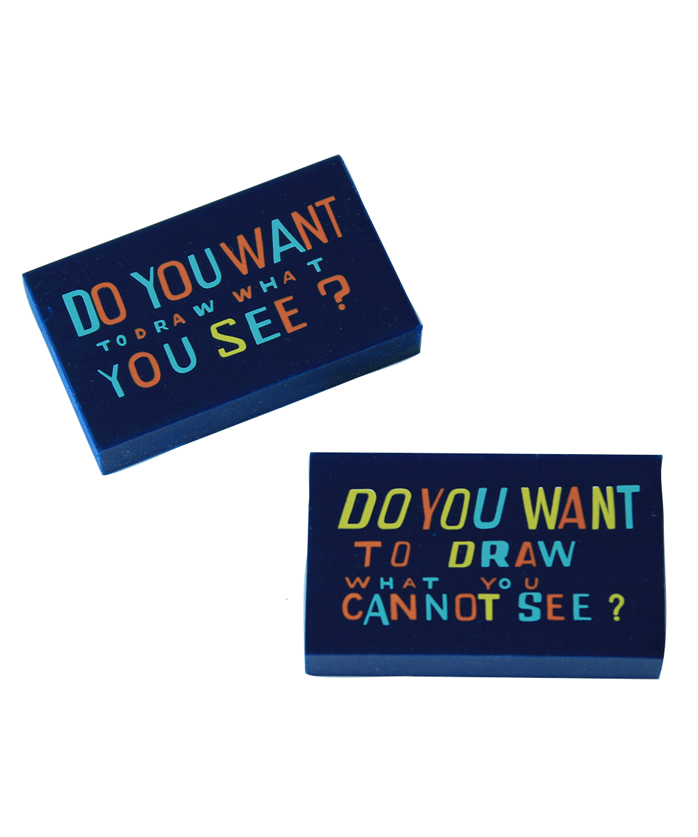 Bob & Roberta Smith Eraser for Royal Academy