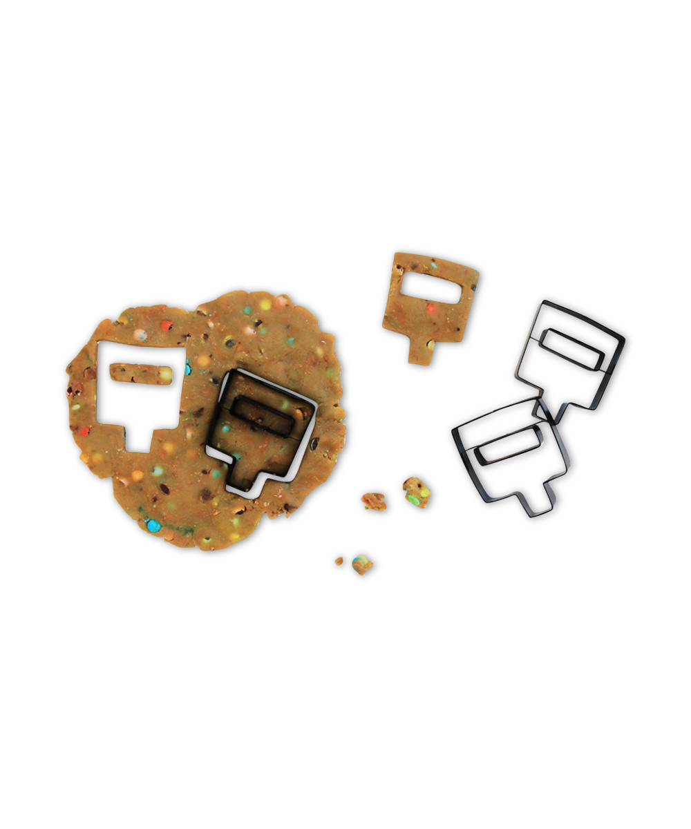 Sidney Nolan Ned Kelly Cookie Cutters