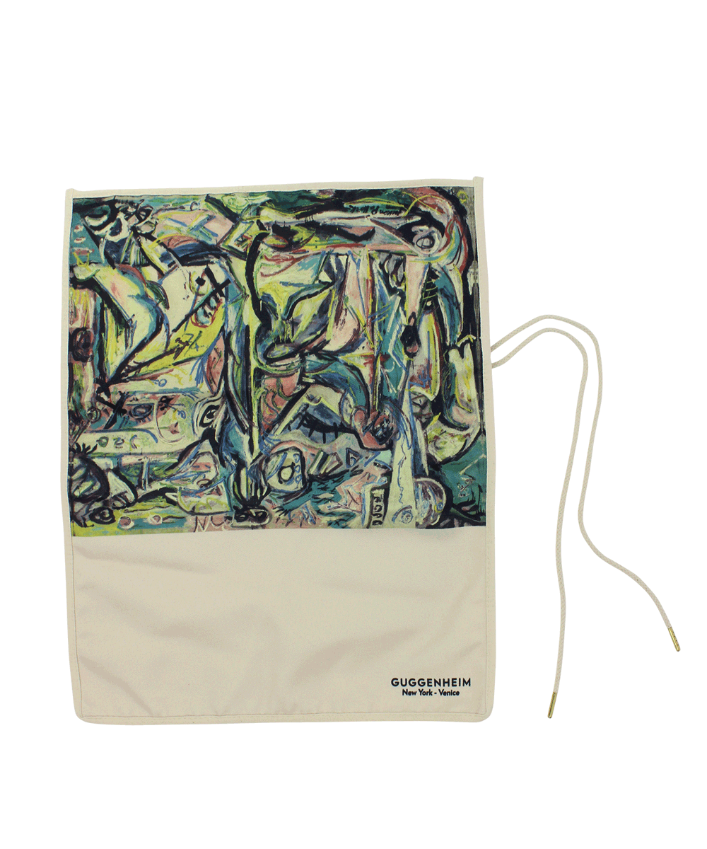 Canvas Brush Roll x Jackson Pollock