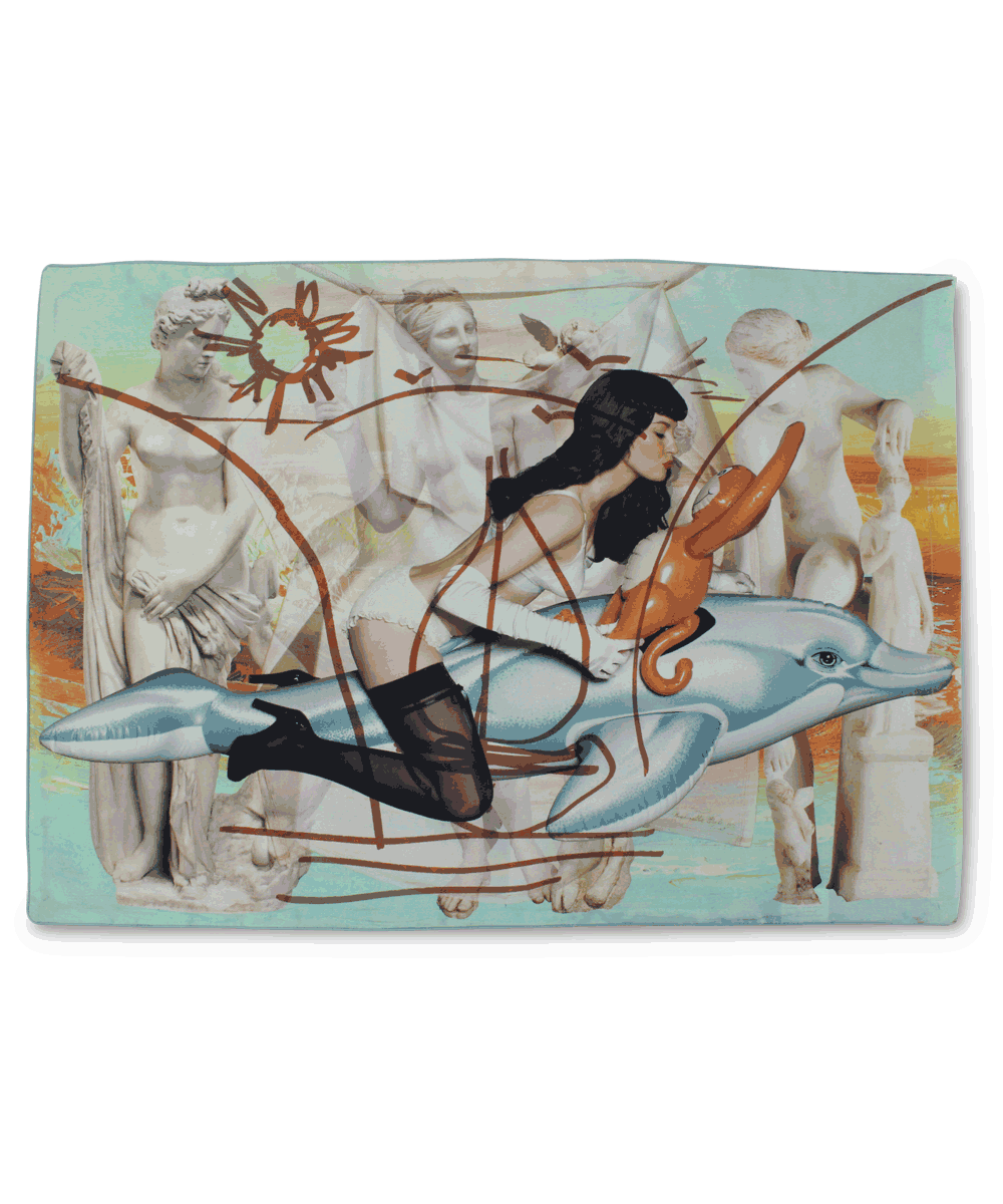 Silk Pillowcase x Jeff Koons