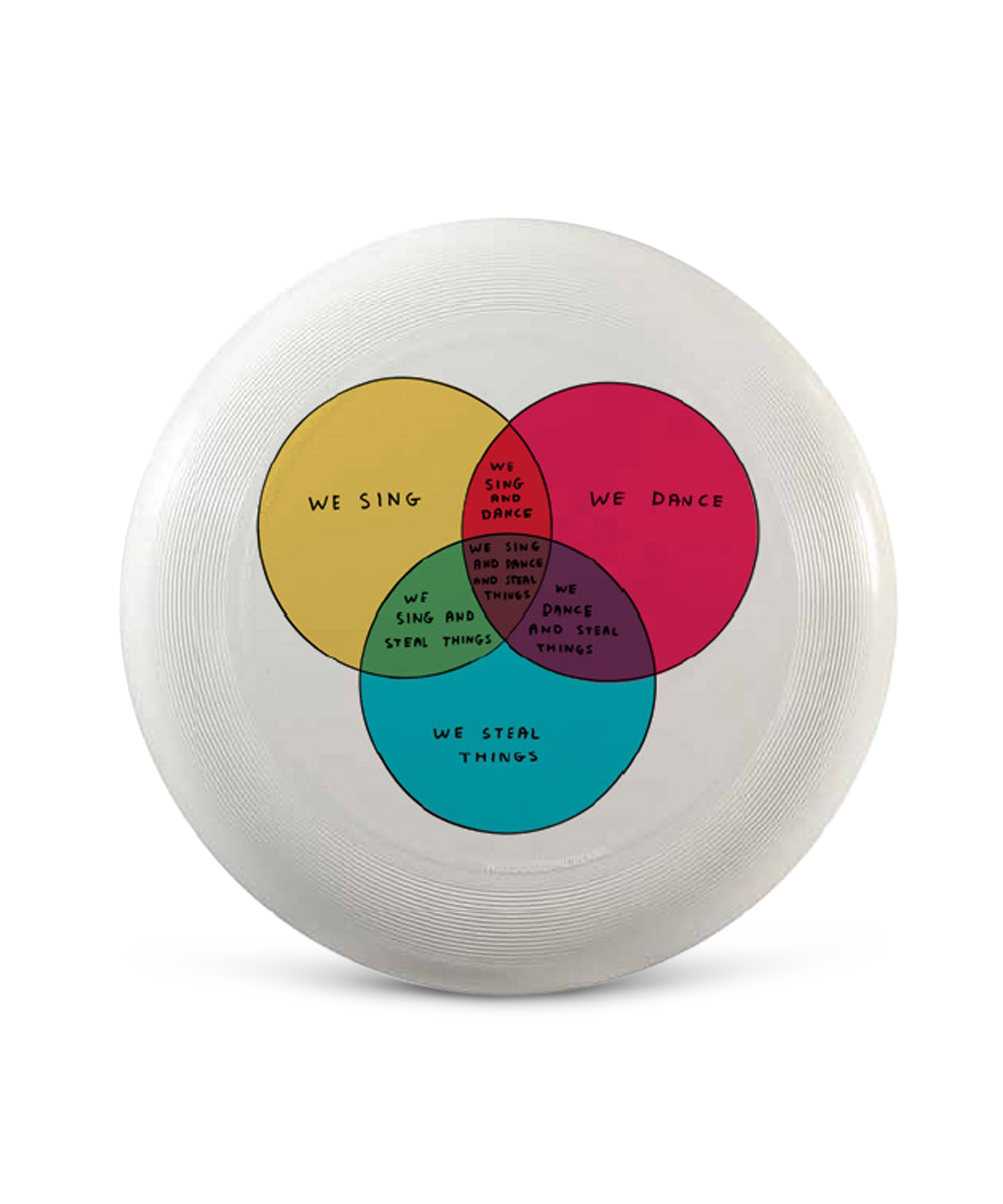 David Shrigley Frisbee