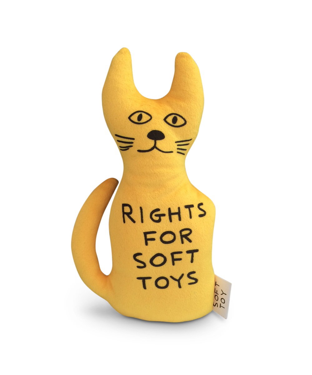 Cat Soft Toy X David Shrigley