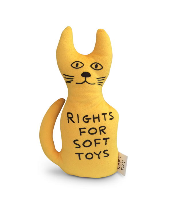 Cat Soft Toy X David Shrigley