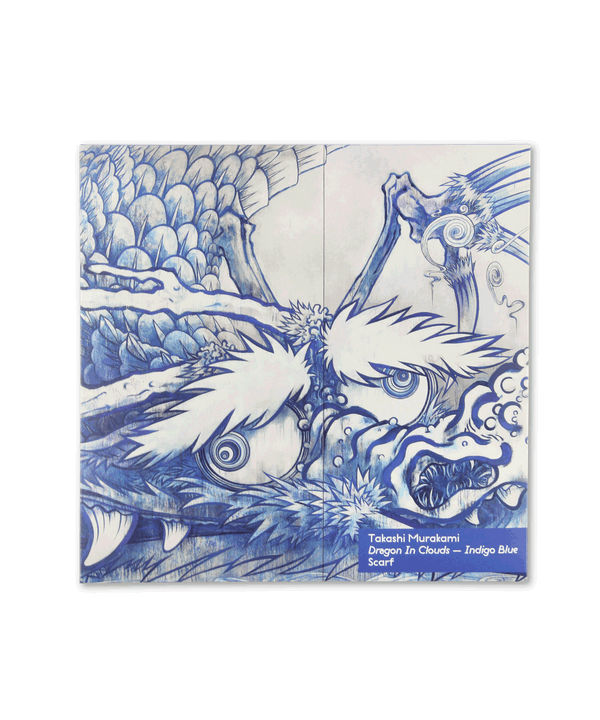 Dragon in Clouds Scarf x Takashi Murakami