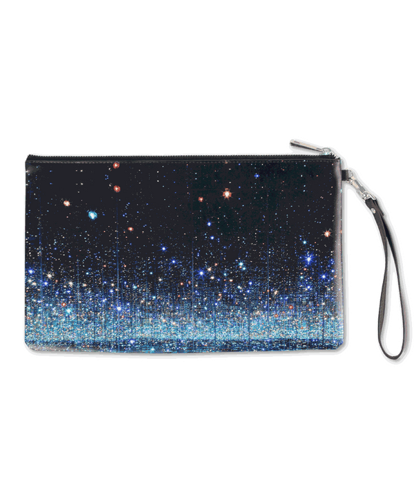 Leather Clutch x Yayoi Kusama