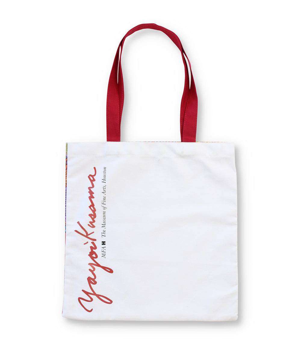 Cotton Tote Bag x Yayoi Kusama
